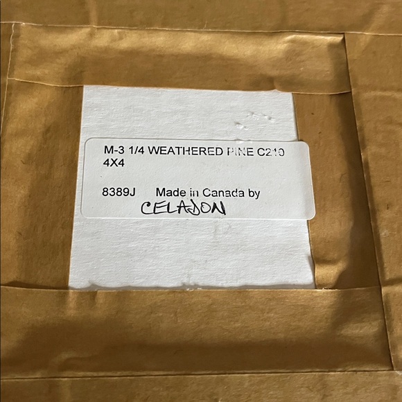 Weathered pine framed mirrors made in Canada - Picture 5 of 6